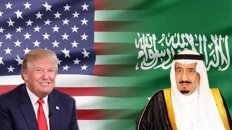الملك سلمان وترامب
