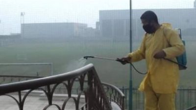 حملة تطهير في المقاولون العرب بعد إصابة النحاس بكورونا