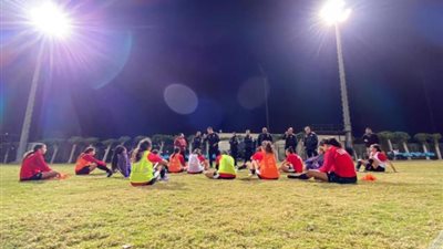 انتظام خماسي سيراميكا كليوباترا في مران الفريق