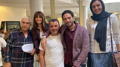 صور..  منة فضالي تنتهي من تصوير مسلسل ”سكن البنات”