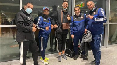 بالصور- بعثة الاتحاد الليبي تصل الإسكندرية استعدادا لمواجهة بيراميدز