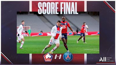 باريس يسقط في فخ التعادل السلبي أمام ليل بالدوري الفرنسي