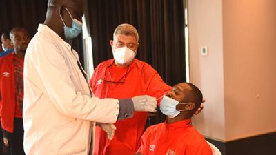 الأهلي يجري مسحة طبية.. ويتدرب اليوم استعدادًا لـ«سونيديب»