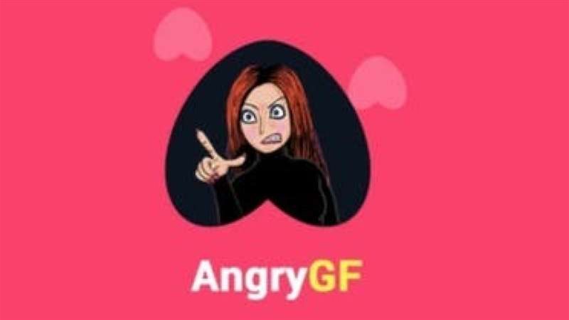 تطبيق AngryGF يحتوي