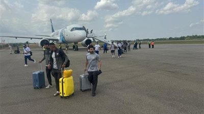 قمة التأهل.. بعثة الزمالك تصل غانا لمواجهة دريمز في نصف نهائي الكونفدرالية( صور)