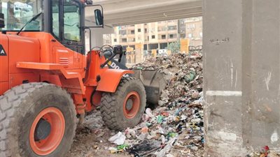 بالصور.. رفع 7 آلاف طن مخالفات من حي الهرم بالجيزة