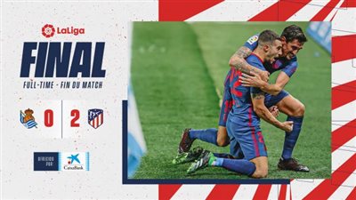 أتلتكو يضرب سوسيداد بهدفين وينفرد بصدارة الليجا