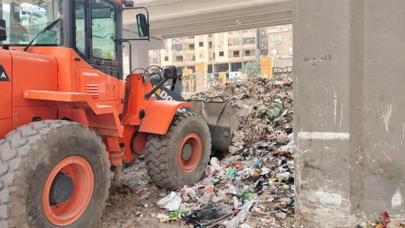 رفع 7000 طن مخلفات
