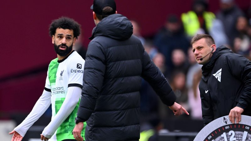 مشادة محمد صلاح ويورجن