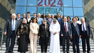 الجامعة المصرية الصينية تحتفل باليوم العالمي للغة الصينية