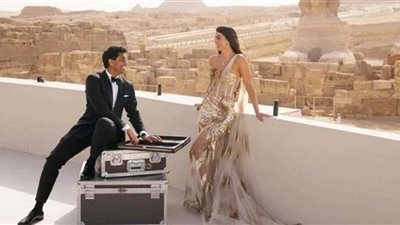 بالصور.. حفل زفاف أسطوري لـ ملياردير هندي أمام الأهرامات