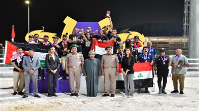 استمرار فعاليات البطولة العربية العسكرية للفروسية بالعاصمة الإدارية.. فيديو