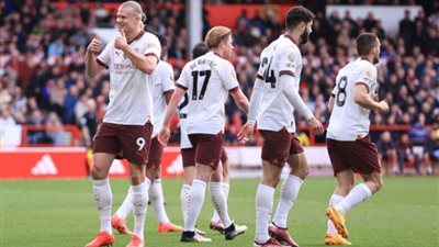 مانشستر سيتي في ورطة كبيرة رغم الفوز على نوتنيجهام فورست بالدوري الإنجليزي