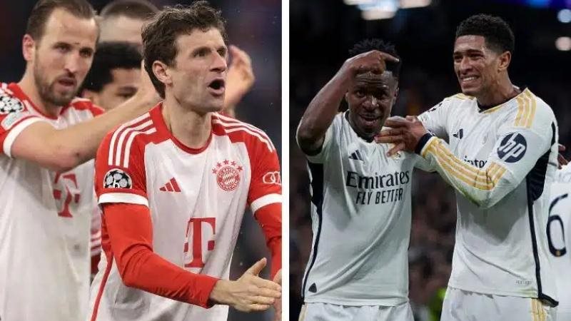 ريال مدريد ضد بايرن