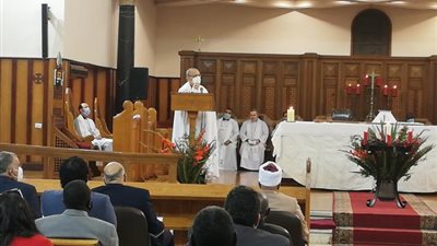 رئيس الأسقفية يشكر السيسى على التهنئة بعيد الميلاد