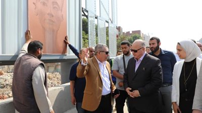 محافظ القاهرة يتابع تنفيذ أعمال تحسين الرؤية البصرية في الطريق الدائري