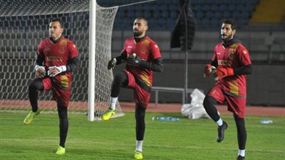 تدريبات غلق زوايا وتوزيع لحراس سيراميكا كليوباترا