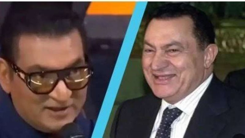 شبيه مبارك يعلق على