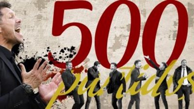 سيميونى يقود اللقاء رقم 500 مع أتلتيكو مدريد