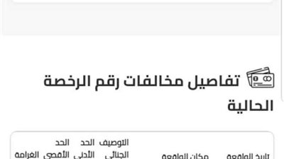 بالخطوات ..الاستعلام عن مخالفات المرور 2024