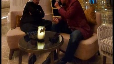 سهرة خاصة تجمع الخطيب بـ”يعقوب السعدي” في الأمارات (صور)