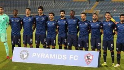 مباراة قوية بين سيراميكا وبيراميدز في الدوري الممتاز