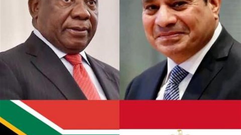 السيسي ورامافوزا