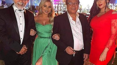 صورة.. أحمد آدم ورزان مغربي في كواليس فيلم ”صابر وراضي”