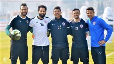 تدريبات قوية لحراس مرمى الزمالك
