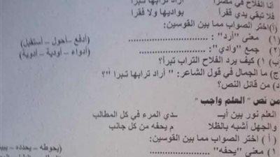 من جروبات الغش شاومينج.. تسريب امتحانات الصف الثاني الإعدادي 2024