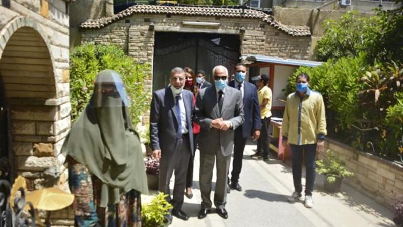 محافظ الجيزة يتفقد