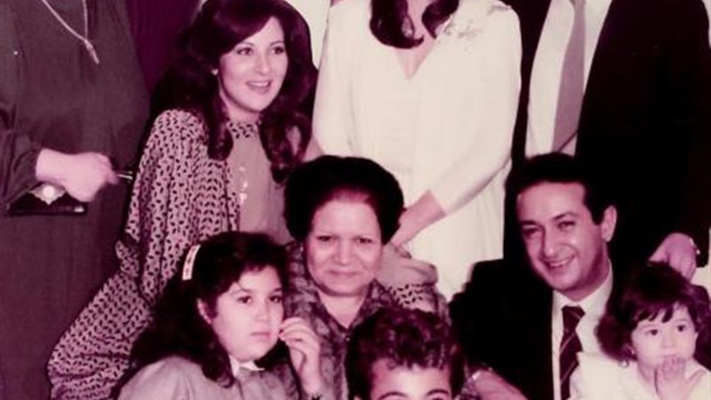 مي نور الشريف وعائلتها