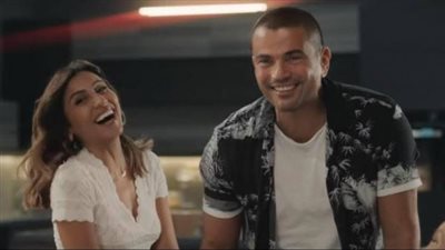مفاجأة.. عمرو دياب بطلًا لمسلسل دينا الشربينى فى رمضان 2021