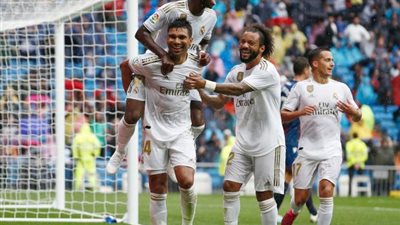 ريال مدريد يقهر إيبار بثلاثية