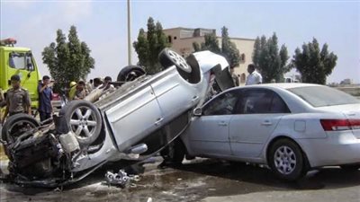 الإحصاء : ارتفاع حوادث السيارات بالطرق لنحو 10 ألاف حادثة خلال 2019