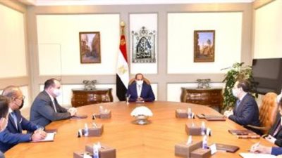 السيسى يوجه بتذليل أية عقبات تواجه أباتشى الأمريكية لاستكشاف البترول