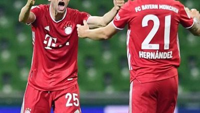 مولر وآلابا يعادلان الرقم القياسي لريبيري