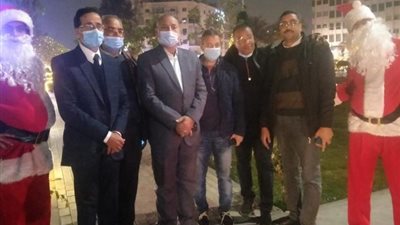 محافظ القاهرة يتفقد ميدان تريومف