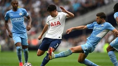 قمة نارية بين مانشستر سيتي وتوتنهام في الدوري الإنجليزي