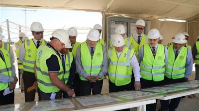 محطة الضبعة النووية.. انتهاء تركيب وعاء الاحتواء الداخلي لمبنى مفاعل الوحدة الأولى