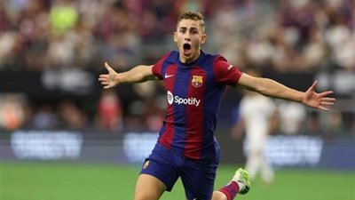 برشلونة يتقدم ضد ألميريا بهدف في الشوط الأول بالدوري الإسباني