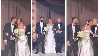 أبرز اللقطات من حفل زفاف ريم سامي