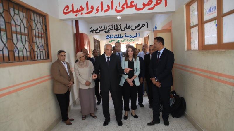 محافظ الجيزة يتفقد
