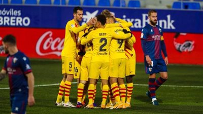 برشلونة ينهى الشوط الأول متقدما على هويسكا (1_0)