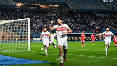 نهائي الكونفدرالية: أحمد حمدي يحرز الهدف الأول للزمالك ضد نهضة بركان في الدقيقة 23