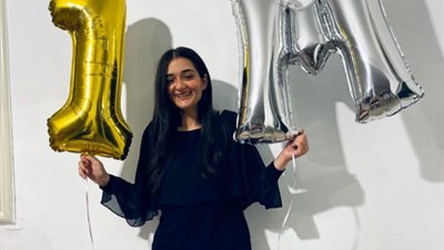 ملك أحمد زاهر تحتفل بميلون متابع على ”إنستجرام”