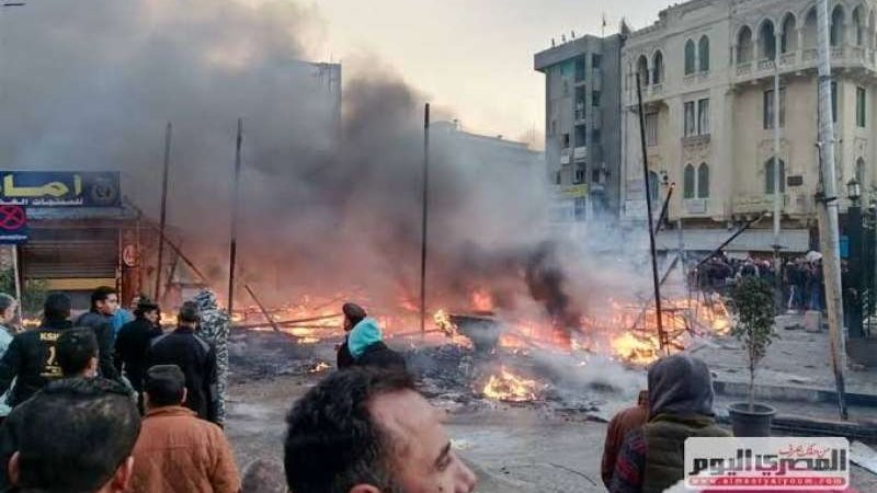 حريق السيدة زينب