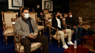 جهاز المنتخب يتابع مباراة بيراميدز والاتحاد الليبي