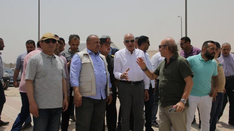 محافظ الجيزة يتفقد