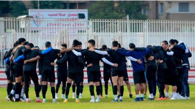 كواليس جلسة باتشيكو مع لاعبي الزمالك استعدادا للطلائع